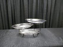 3 TIER BUFFET SERVER ACRYLLIC