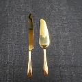 Cake Knife &Server(gold)