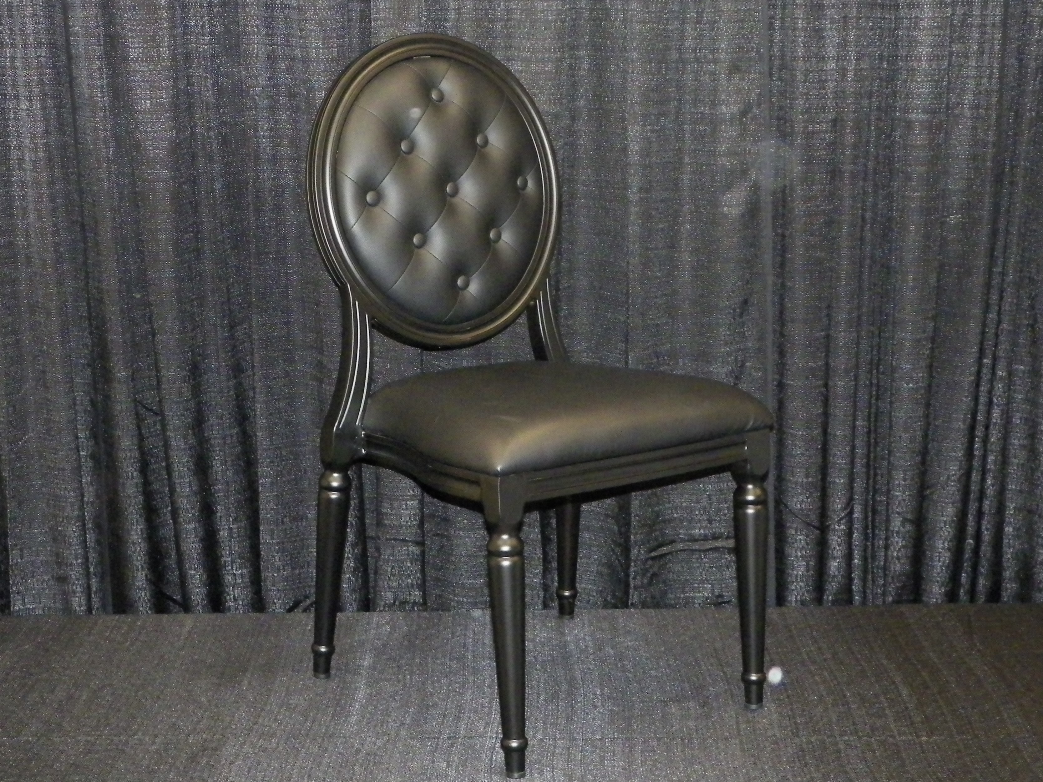 King Louis Chairs, Black – EventWorks Rentals