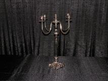 5 LITE SILVER CANDELABRA