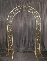 BRASS WEDDING ARCH 