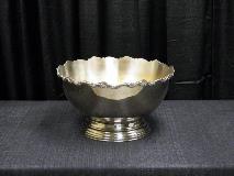 5 GAL SCALLOPED EDGE SILVER